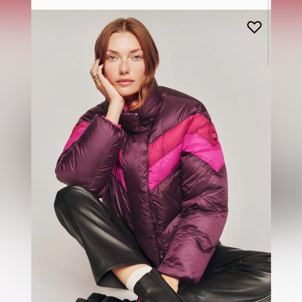 Canada Goose Reformation Collab Mila Puffer XS